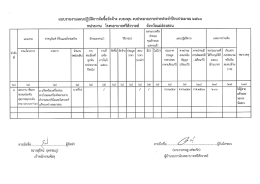 แบบรายงานแผนปฏิบัติการจัดซื้อจัดจ้าง งบลงทุน งบประมาณรายจ่ายประจำ