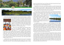 Wisata Alam Susur Sungai - Pusat Pengendalian Pembangunan