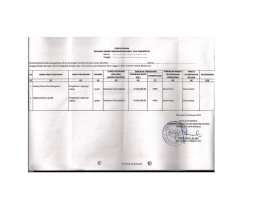 Tanggal ................................................................ .. PA
