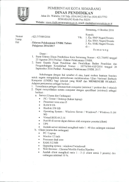 - Dinas Pendidikan Kota Semarang