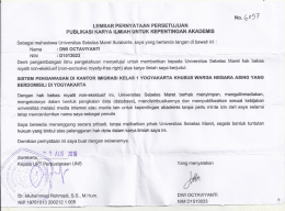 Page 1 No. g.067 LEMBAR PERNYATAAN PERSETUJUAN
