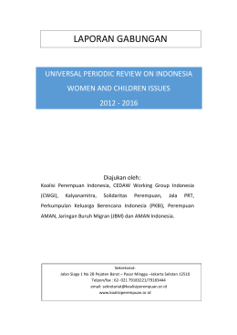 (PDF, Unknown) - Koalisi Perempuan Indonesia