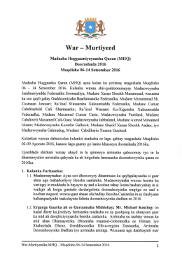 Page 1 Page 2 1.3. kale Madasha u xaqiijiyay in beesha caalamku