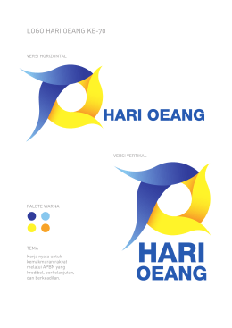 Guidance Logo Hari oeang ke-70