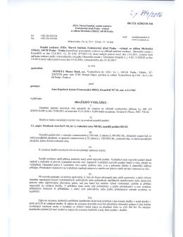 dražebn&iacute; vyhl&aacute;&scaron;ka proti Jana Krpalov&aacute;, Francouzsk&aacute; 4020/2, Kroměř&iacute;ž