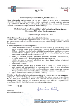 Konkurz na ředitele &scaron;koly