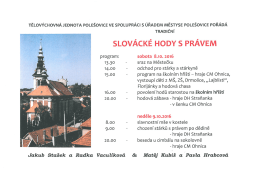 Plakát hody 2016