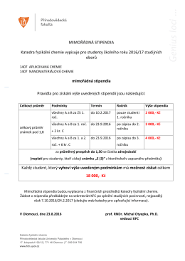 zde - Katedra fyzikální chemie