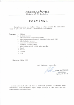 Veřejné zasedání .