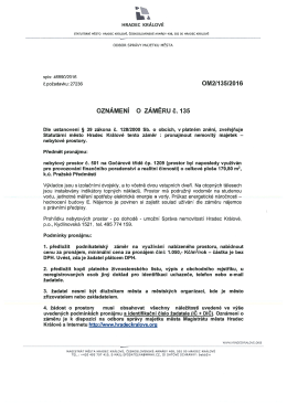 Page 1 * UDA - A HRADEC KRÁLOVÉ STATUTÁRNÍ MĚSTO