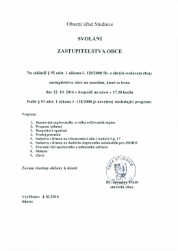 Stáhnout - obec studnice