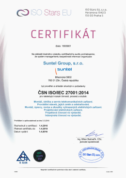 ČSN ISO/IEC 27001:2014