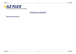 Tisk katalogu sortimentu v PDF