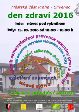 Page 1 A7 VMV AV Městská část Praha – S/jvenec den zdraví 2016