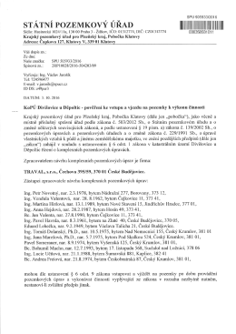 Page 1 GPU 505933/20 | 5 STÁTNÍ POZEMKOVÝ ÚŘAD