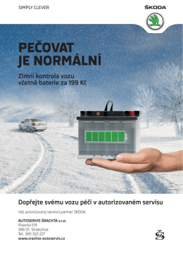 Více - Autoservis Šrachta sro