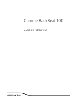 Gamme BackBeat 100