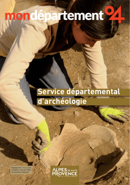Service départemental d`archéologie