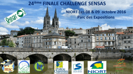 niort (79) - Challenge Sensas