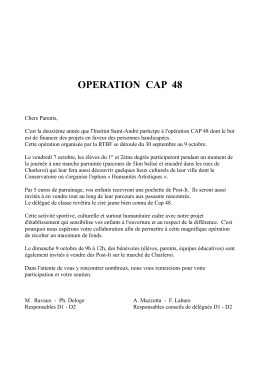 operation cap 48 - Institut Saint