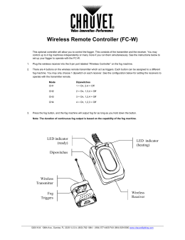 FC-W Instructions Rev. 3 Multi