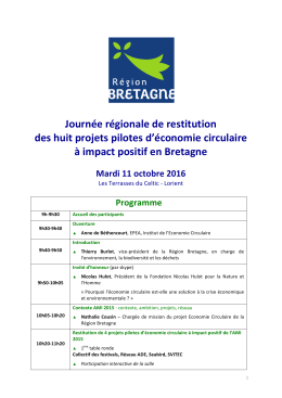 programme 11oct - Région Bretagne