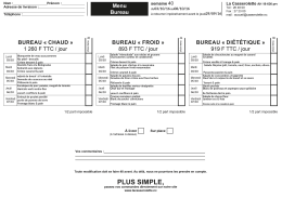 Les Bureau - La Casserolette