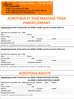 acroyoga et thaï massage yoga parent/enfant - m