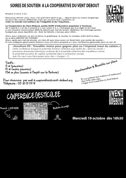 Page 1 SO|REEDE SOUTIEN A LA COOPERATIWEDUWENT