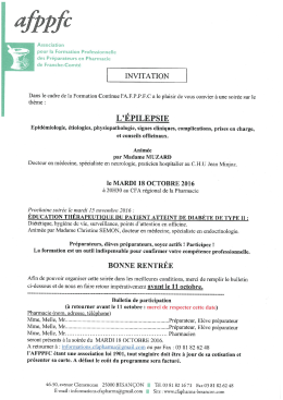 T&eacute;l&eacute;charger ici l`invitation - CFA Pharmacie de Franche