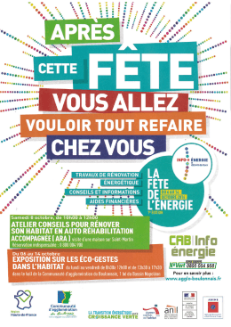 Page 1 : ENERGET"|5 FETE CONEET E ET INFORMATIONS DE