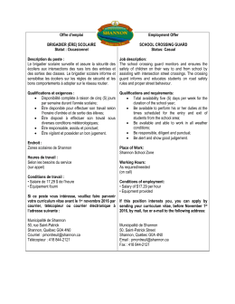 Consulter l`offre d`emploi