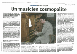Page 1 Dans le cadre de leur festival, les Amis de l`orgue Merklin