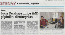 Presse - SMD Pépinière d`Entreprises