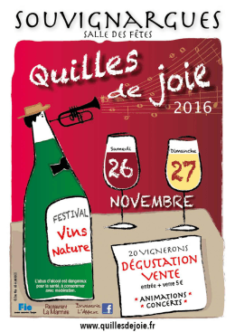 Page 1 SALLE DES F&Ecirc;TES SO UV|| G. N&Agrave;NRJC U &euro;$ NovEMBRE