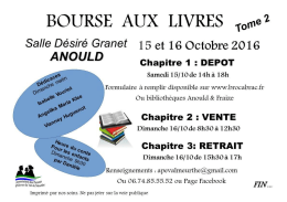 Bourse aux livres
