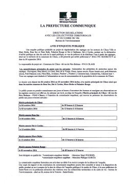 Enqu&ecirc;te publique