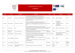 Octobre - Site du CFA de la CMA du Loiret