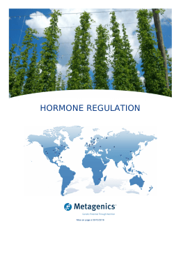hormone regulation - Metagenics Europe