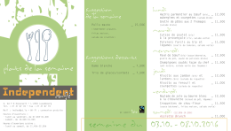 Page 1 PO | | O ma C h O _ 15 , 50 € ( légèrement p i quant, frites