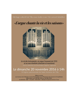 HCT, concert novembre 2016 - Saint-Antoine-de