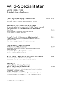 VORSPEISEN &amp