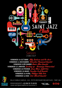 Affiche Cap Jazz