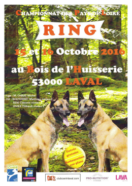 Infos - Sports Canins