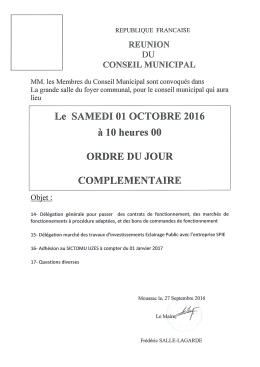 2016.10.01 Ordre du Jour du CM 2