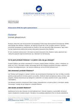SIALANAR, glycopyrronium - European Medicines Agency