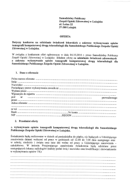 otwórz - Samodzielny Publiczny Zespół Opieki Zdrowotnej w Leżajsku