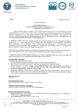 Ogłoszenie