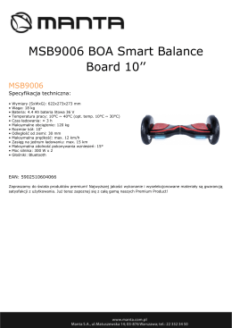 MSB9006 BOA Smart Balance Board 10