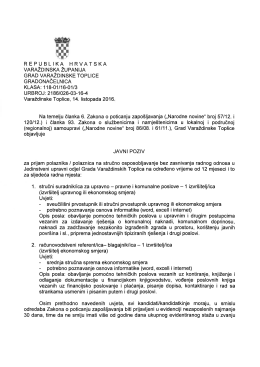 Page 1 “E P R. E P U BL I KA HRVAT S KA VARAŽDINSKA